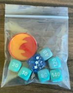 Stellar Crown Damage Dice + Condition Counters - Pokemon TCG