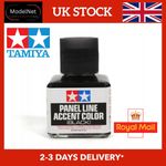 Tamiya 87131 Panel Line Accent Color Black 40ml Royal Mail