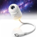 360° Rotation Galaxy Star Projector Mini Night Light Home Atmosphere Kids Gifts