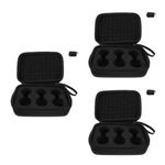 Black Eva Golf Accessories Storage Box Compact Organizer for Golf Tools