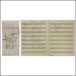 KISS Gene Simmons 1975 Handwritten Mad Dog Lyrics & Musical Notation Sheet (USA)
