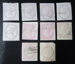Great Britain QV Fiscal Stamps: Used. Good Lot to Clear.