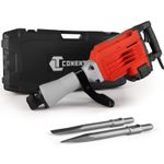 3600W  2 Chisels Heavy Duty Breaker / Concrete Breaker / Demolition Hammer 240V