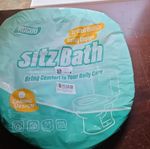Foldable Sitz Bath for Toilet - Collapsible Postpartum & Hemorrhoid Relief