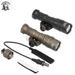 Tactical M300B 400lm LED Flashlight Scout Lights Lamp Airsoft 20mm Rail Mount UK