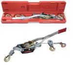  4 TON PULLER HAND WINCH 3 HOOK CABLE TURFER FOR CARAVAN BOAT TRAILER CT0515