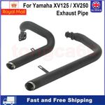 Black Exhaust System for Yamaha Virago XV125 XV250 V Star Mufflers Kit