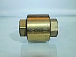 3/4 Bsp Non return Valve in Brass, Check Valve for Air & Water,Female - Female 