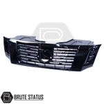 Front Grille for Nissan Navara NP300 2015+ Gloss Black Grill Aftermarket