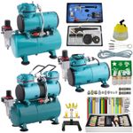 AIR BRUSH COMPRESSOR AIRBRUSH KIT GUN PAINT NAIL ART TATTOO BODY PAINT