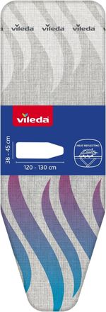 Vileda Total Reflect Premium Ironing Board Cover with Heat Reflecting Metal Foil