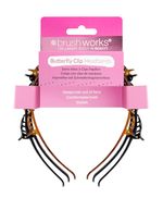 Brushworks Butterfly Clip Headbands - 3 Pack