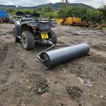 Heavy-Duty Towable Lawn Roller for ATV/Garden Tractor - Water/Sand Fillable