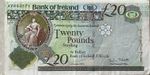 £20 POUND 2013 ISSUE BANK OF IRELAND  ( UK ) Plc  CIRCULATED  CONDITION BANKNOTE
