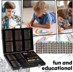 Harry Potter Art Case Large 130-Piece Colouring Crayons Set for Kids Present 