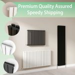 Horizontal Vertical Designer Radiator Flat Panel Oval Column Central Heating