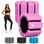 Silicone Wrist & Ankle Weights 0.5kg 1kg Pair Walking Yoga Pilates Home Gym