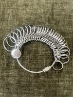 Ring Sizer Finger Gauge UK Sizes A To Z