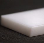 Acetal POM-C (Delrin) Plastic Sheet Block Plate | All Sizes | Natural (White)