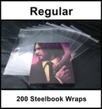 Blu-ray / DVD Steelbook Protective Wraps / Sleeves (Pack of 200)