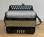 Hohner Erica DG Melodeon – Diatonic Accordion in black celluloid