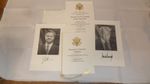 RARE! Official TRUMP VANCE 2025 Inauguration Congressional Invitation+Program