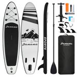 10FT Inflatable Stand Up Paddle Board Surfing Board Surfboard SUP w/ Pump Bag