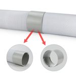 130mm/150mm Portable Air Conditioner Exhaust Duct Hose Pipe Connector Coupler UK