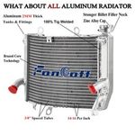 Aluminium Motorcycle Radiator For SUZUKI GSXR600 GSXR600Z GSXR750 2000-2003 2002