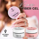 Victoria Vynn EASY FIBER Sparkling UV/LED Builder Gel Nail Manicure Glitter Pink