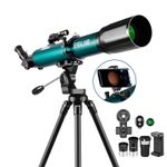 FM70080 Telescope 210X with Wireless Remote Stargazing APP for Kids Adults Gift