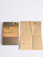 1984 Almost Live! Seattle TV 3/4" U-Matic Tape Peggy Platt KING 5 Signed Letter