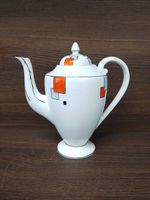 Art Deco Victoria Bone China Teapot 