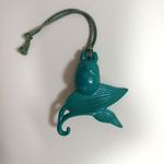 Japanese Totoro Style Green Metal Wind Chime Top Ornament Furin Replacement Part