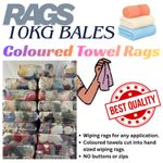 10kg coloured towel cleaning rags /wipers/ general cleaning cloths /good quality