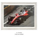 Charles Leclerc Hand Signed Ferrari Car Racing F1 Photo Autograph + PSA & COA