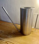 Bauhaus Style Modernist Stainless Steel Cylindrical Minimalist Watering Can VGC
