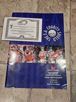 Steve Bruce Signed With COA, 1993 Charity Shield Programme,  Arsenal V Man Utd