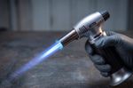 Butane Torch Kitchen Blow Torch Refillable Cooking Flame Grill Creme Brulee BBQ