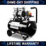 GEARZAAR Air Compressor 50L Silent Low Noise 9.6 CFM Oil Free 50 Litre 115psi