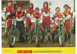 SWINDON ROBINS SPEEDWAY TEAM 1970 FULLY HAND SIGNED + SANDOR LEVAI 8 X AUTOGRAPH