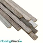 11 Grey Shades Laminate & Vinyl Floor Scotia Beading Edge 10 x 2.4m Metre Length