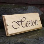 Horse Name Plate Stable Door Horse Name Plaque (Vivaldi Font) Custom Made