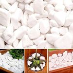Decorative MARBLE EXTRA WHITE Stones / Pebbles * HOME & GARDEN * AQUARIUM 1-2cm
