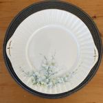 Royal Stafford Bone China Cake Plate 24cm Blossom Time Vintage England