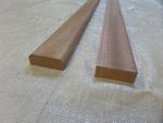 hardwood garden bench slat set sapele 1.22m (4ft ) 9 x 55mm 3 x 35mm 1.22m