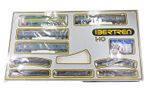 Ibertern HO Gauge 2021 Motorised Loco And 3 Passengers Coaches Set Runner Boxed.
