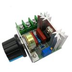 DollaTek 25A PWM AC Motor Speed Control Controller 2000W Adjustable green