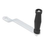 8.1in Ergonomic Winch Handle Crank Comfortable Grip Replacement Universal For°