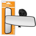 Xtremeauto Rear View Mirror Dipping Interior Wide Angle Suction Learner Car